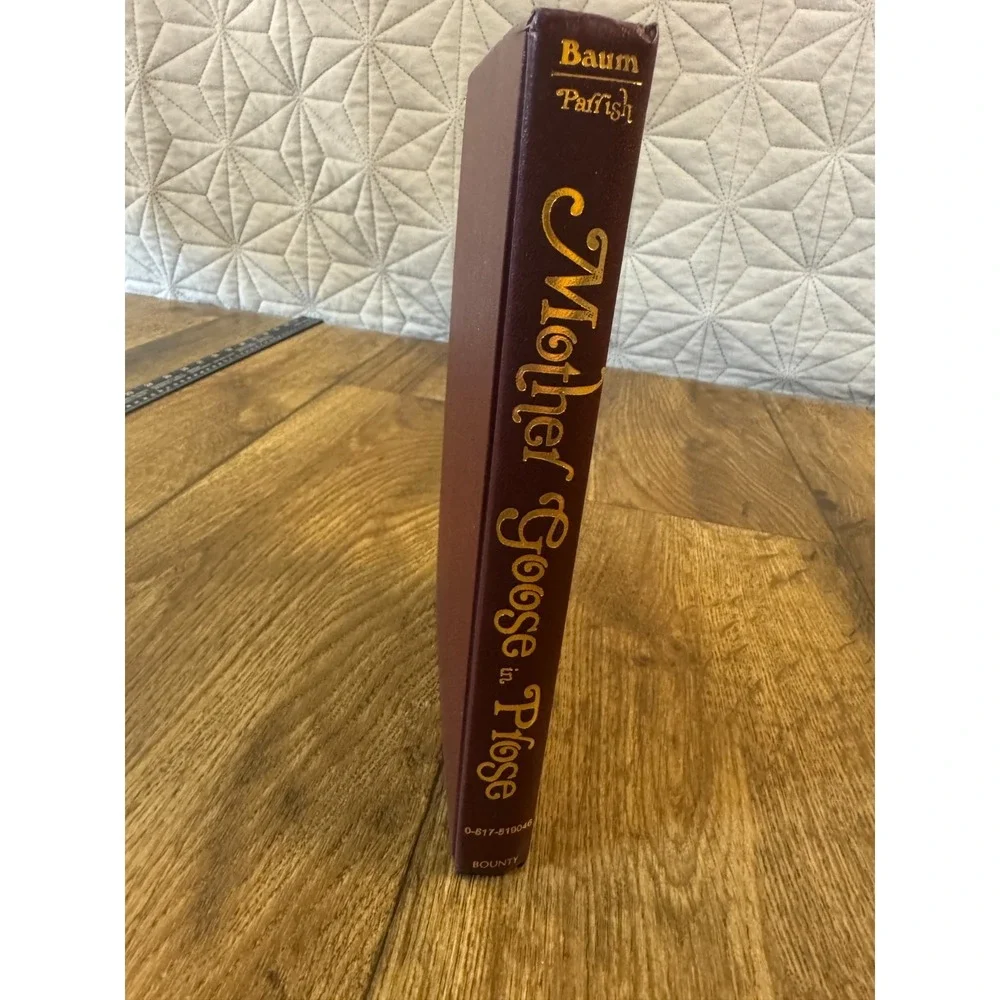 Mother Goose In Prose L. Frank‎ Baum Maxfield Parrish Illustrated Hardcover Book
